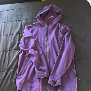 Nike Mens Large Zip Up Sweatshirt (Purple)